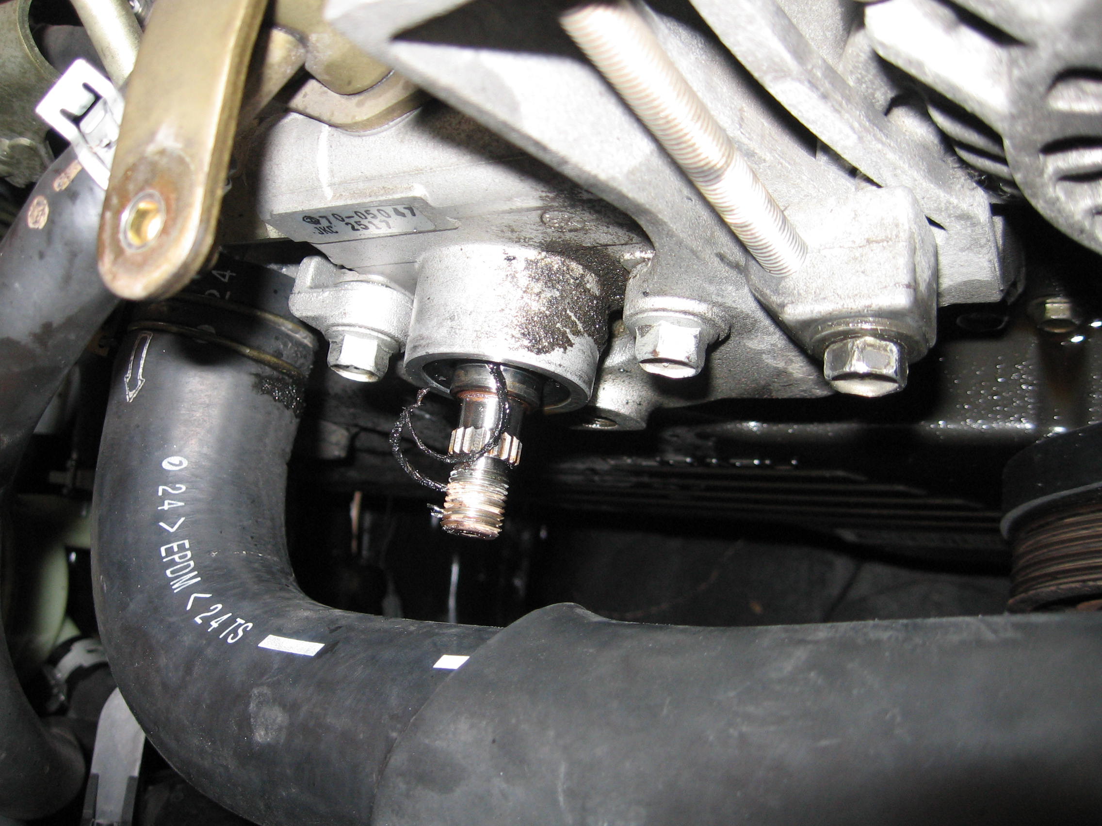 Bmw 540i power steering pump replacement #6